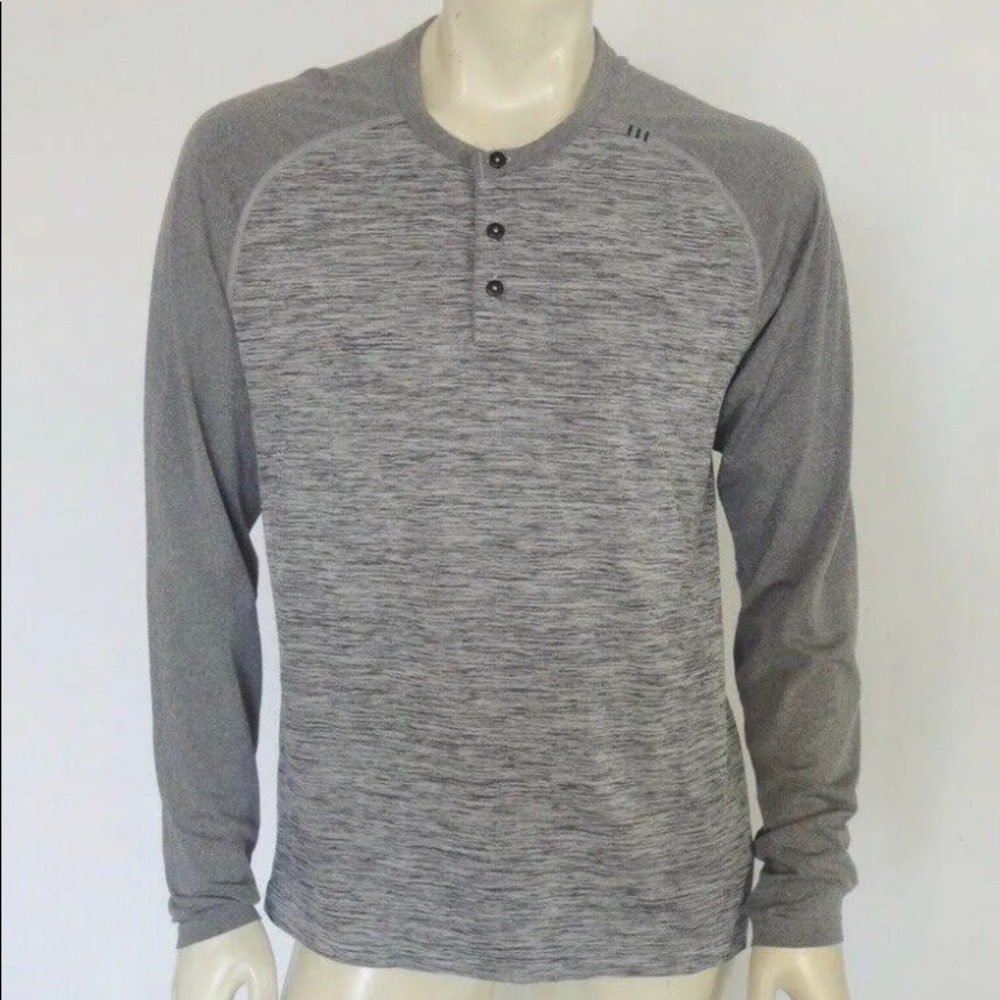 Lululemon Metal Vent Tech Long Sleeve Henley. Like-new condition